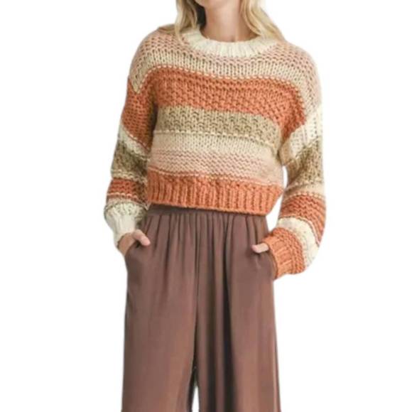 Sadie striped pullover main image 0